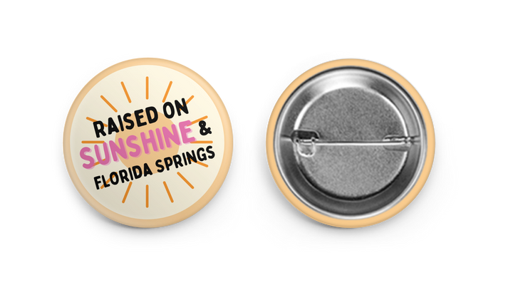 Florida Springs | Button Pin Pack