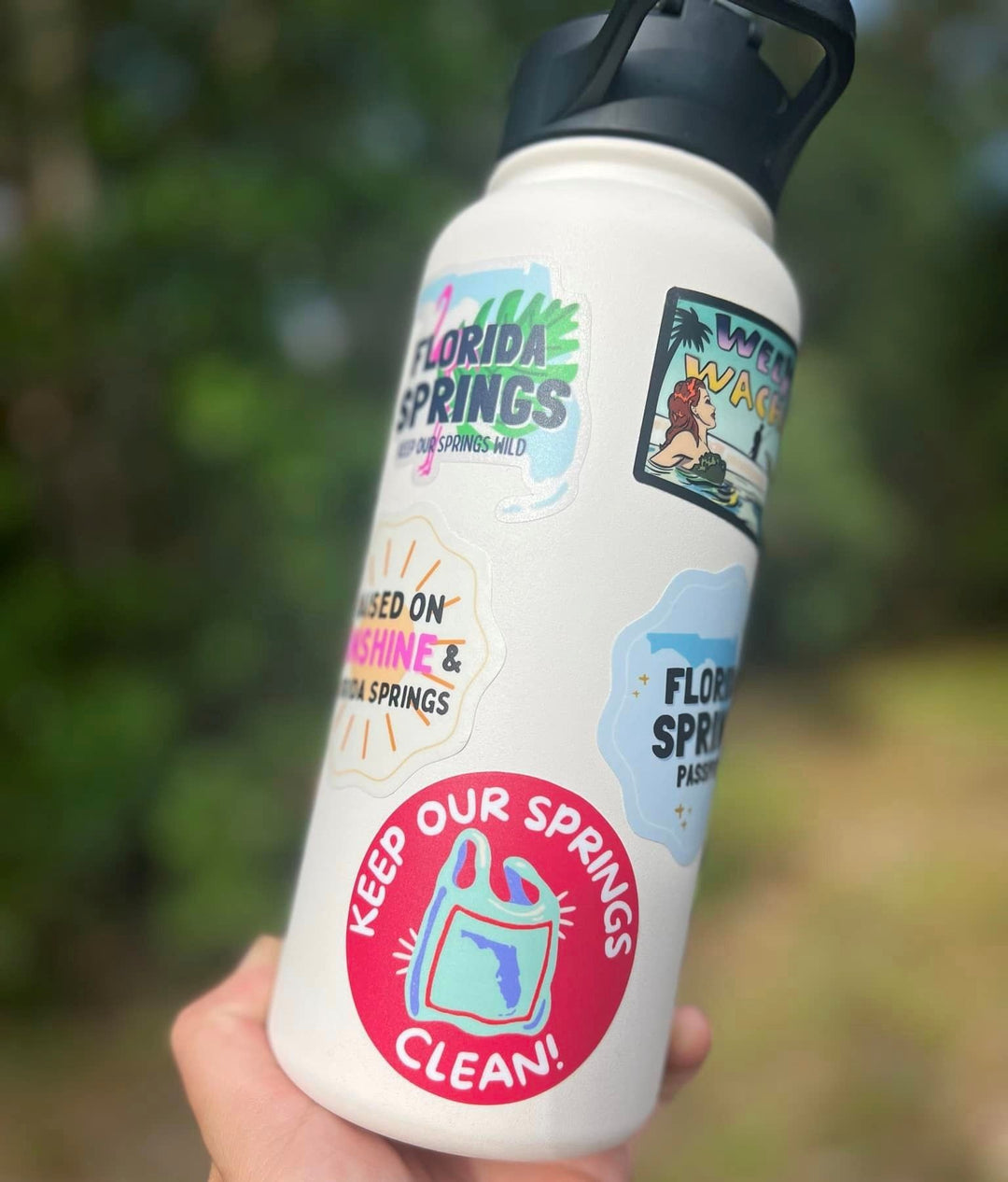Keep Our Springs Clean Sticker