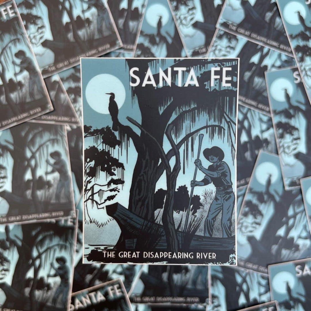 Santa Fe RIver Sticker
