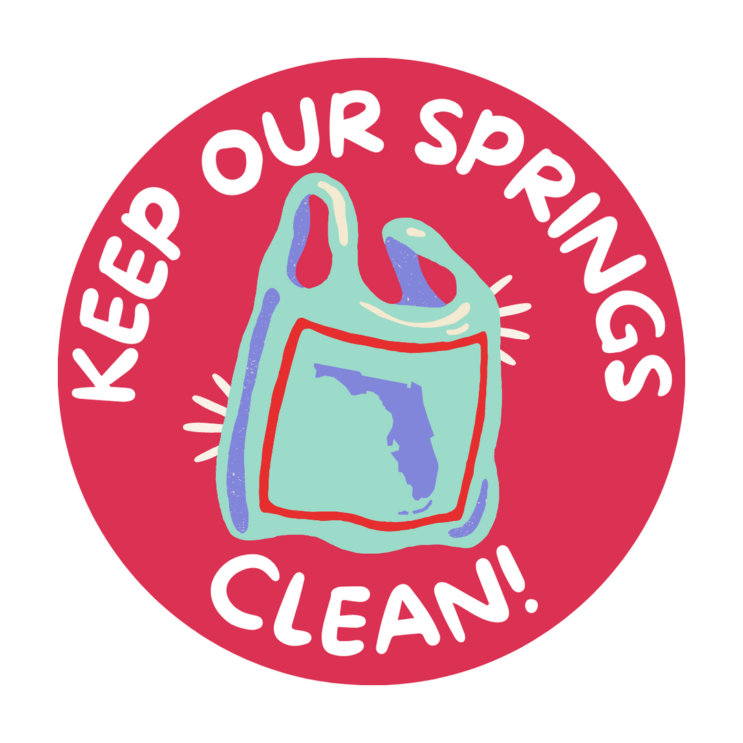 Keep Our Springs Clean Sticker