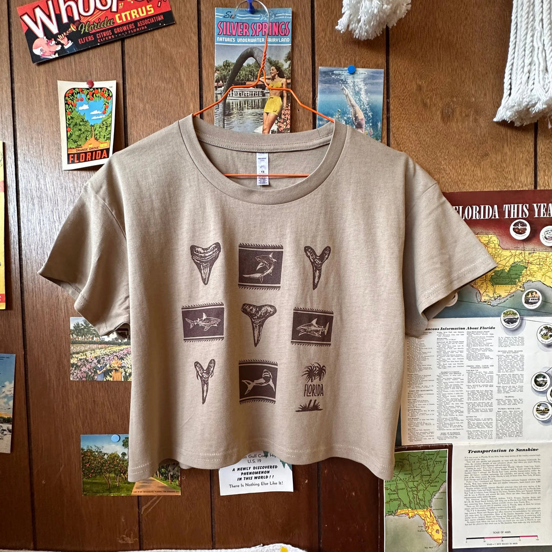 Shark Crop Top