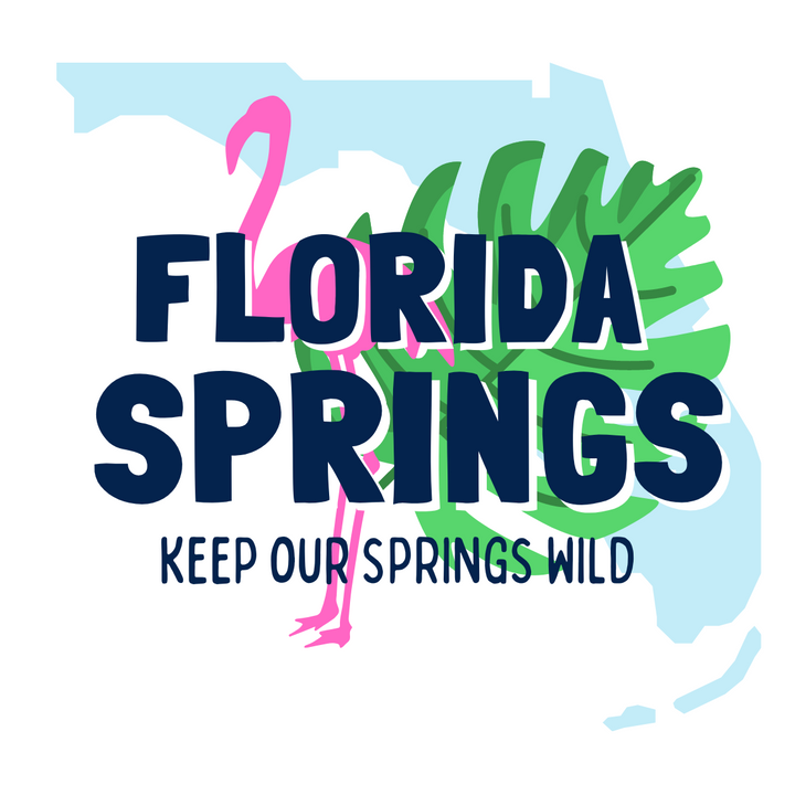 Florida Springs WILD Sticker