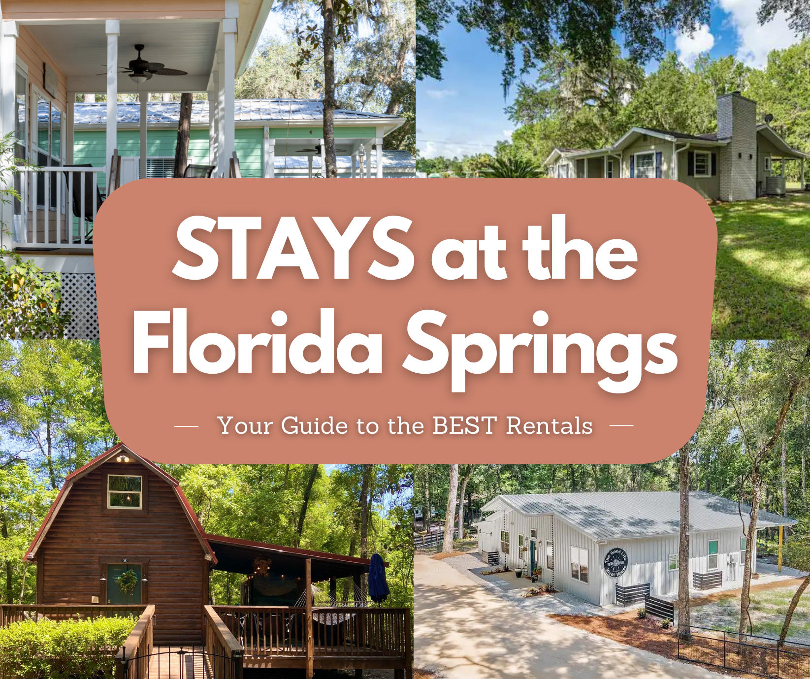 Floride Spring STAYS at the Florida Springs | Your Guide to the BEST Rentals – Florida ...