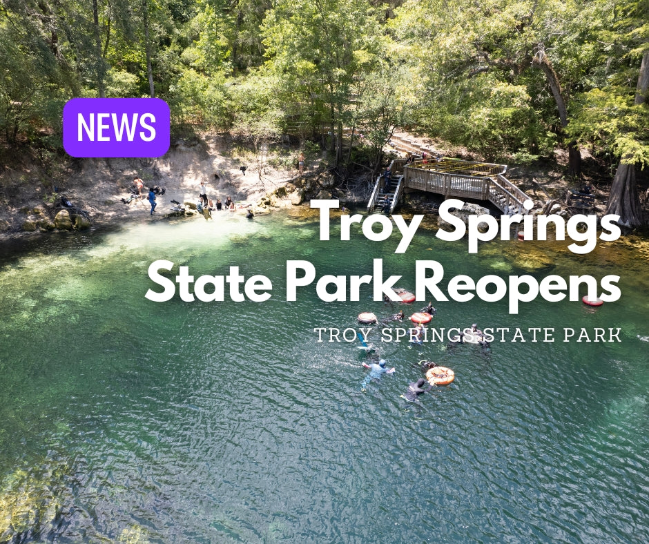 Spring Free State Troy Springs State Park Reopens – Florida Springs Passport