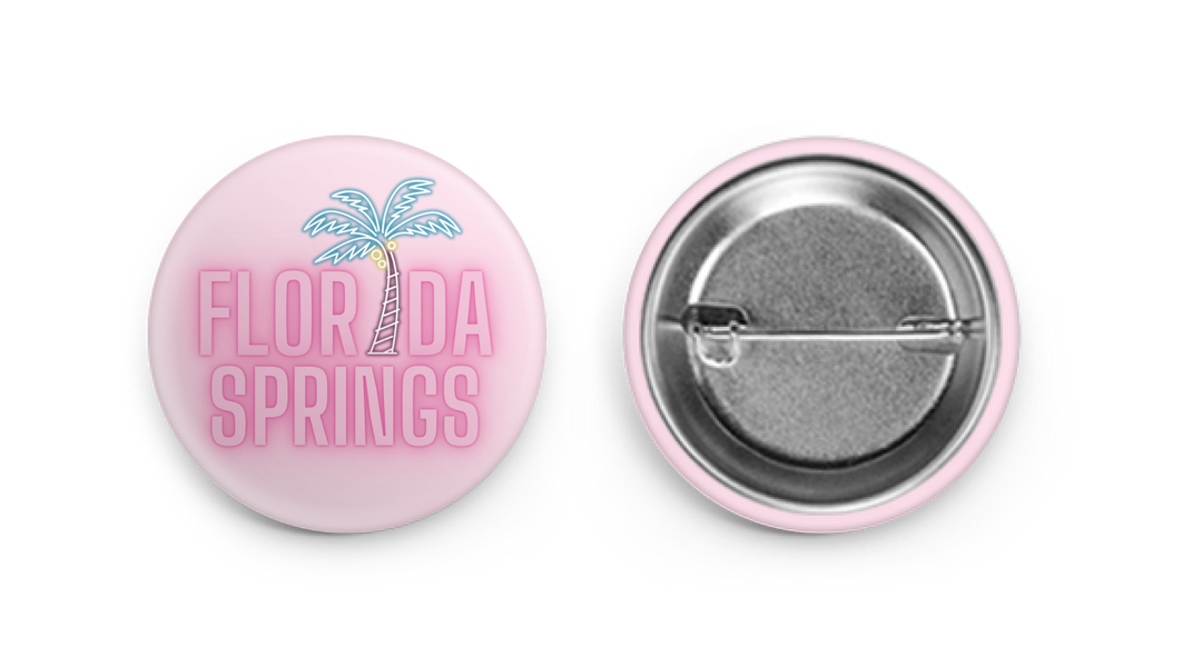 Florida Springs  Button Pin Pack – Florida Springs Passport