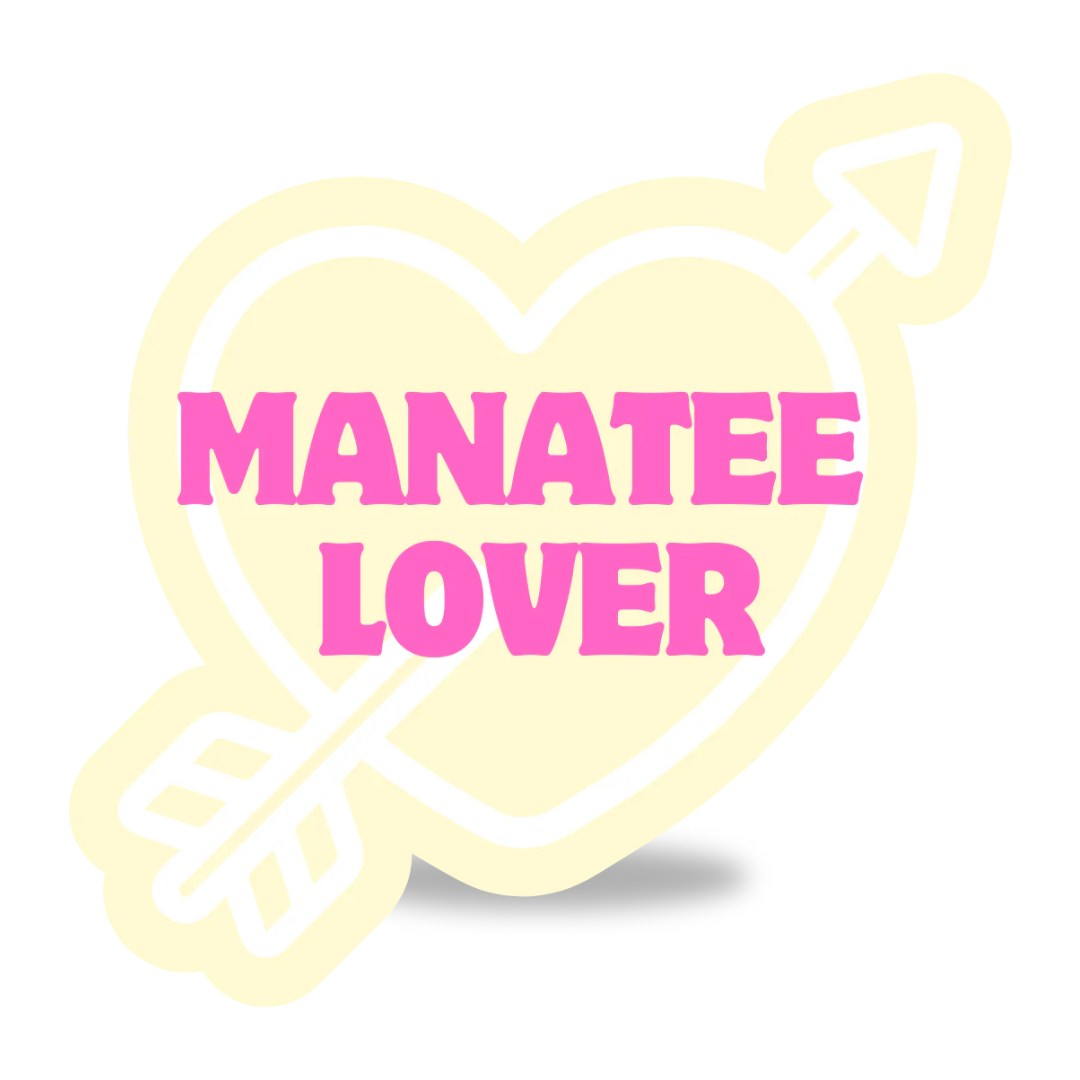 Manatee Lover Sticker