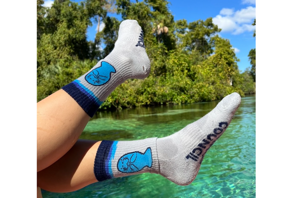 Profanatee Manatee Socks