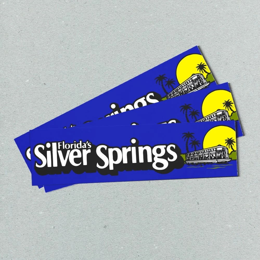 Silver Springs FLORIDA Bumper Sticker